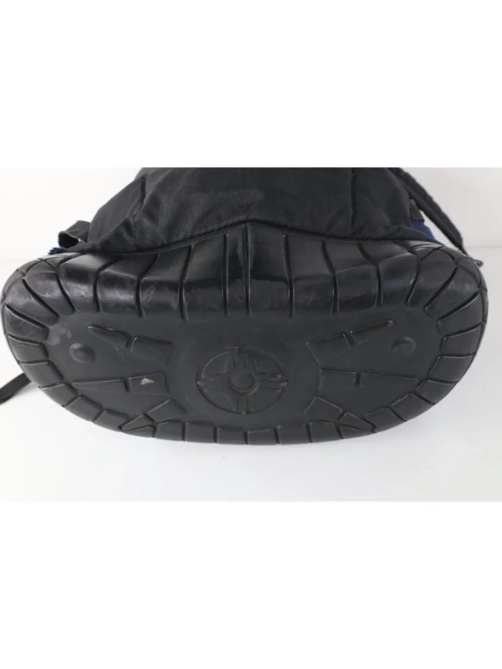 Vintage 90s JanSport Distressed Spell Out Rubber Tire Bottom Backpack Book Bag